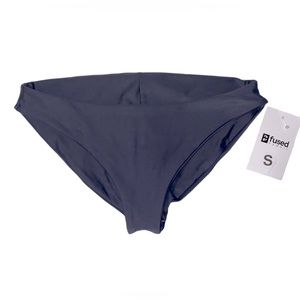 Fused Hawaii ruched cheeky bikini bottom size S NWT